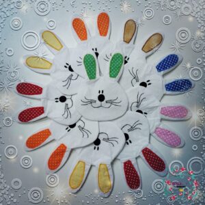 Matrizes de Bordado - Saquinho Coelho